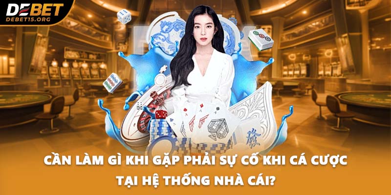 Cần làm gì khi gặp phải sự cố khi cá cược tại hệ thống nhà cái?