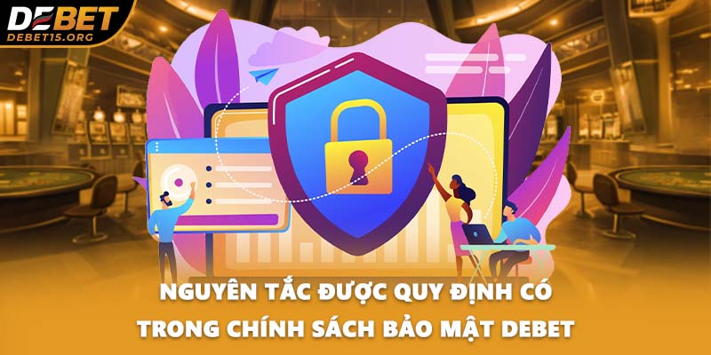 Nguyên tắc được quy định có trong chính sách bảo mật DEBET